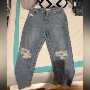 PacSun Light Blue Distressed Boyfriend Jeans